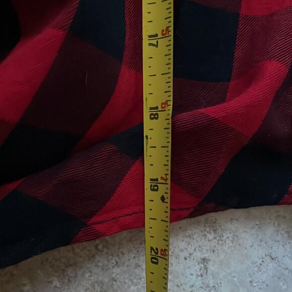 Madewell Flannel Tie-Front Shirt in Buffalo Check - Picture 9 of 13